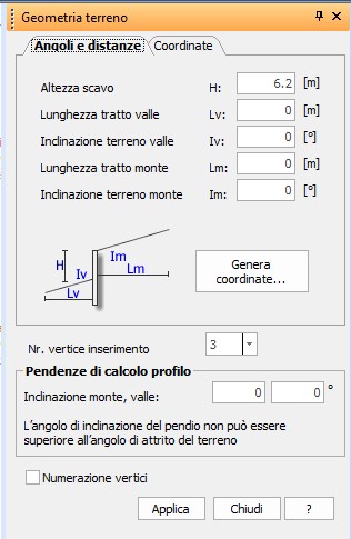 angoli e distanze