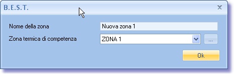 Conferma zona manuale