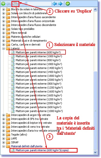 Duplica Materiale