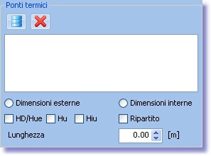 Finestra mini Ponti termici