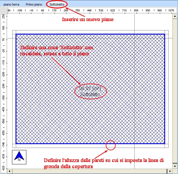 Sottotetto non risc.